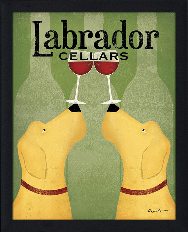Two Labrador Wine Dogs